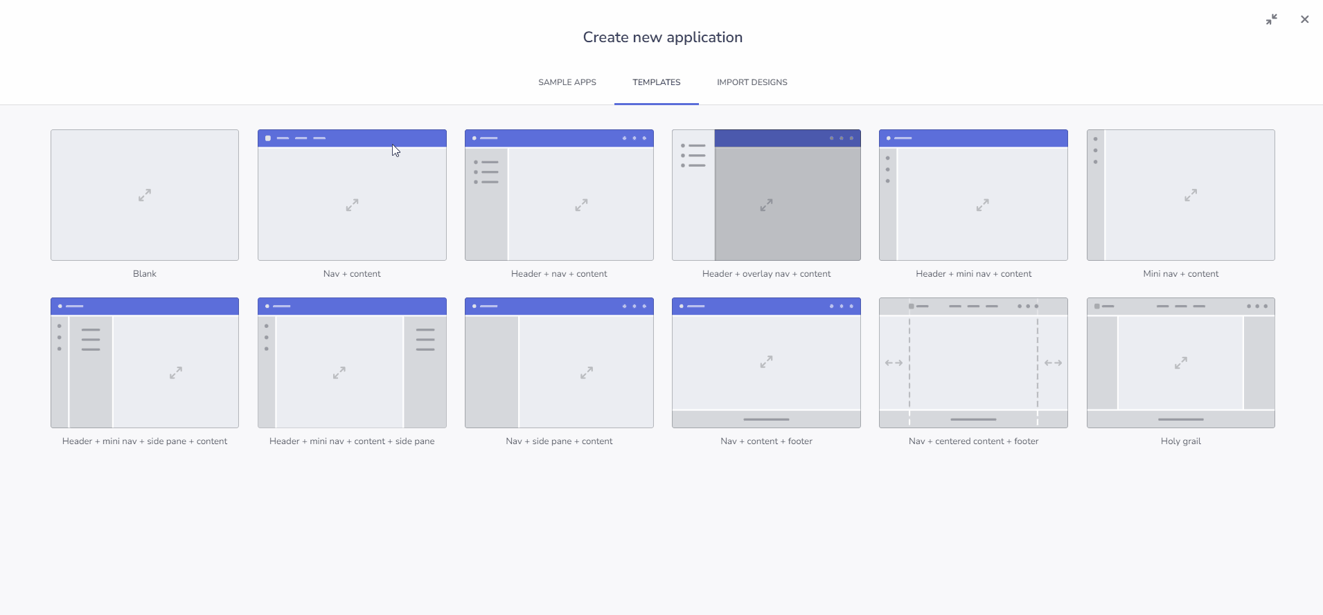 React code generation sample apps