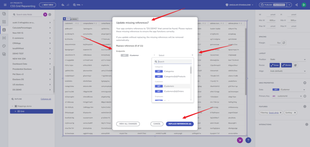 App Builder Release: Remote Paging and Data Source Mapping Capabilities