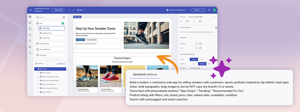 一元化通知、Angular用クエリビルダー、より高度なAI - App Builder